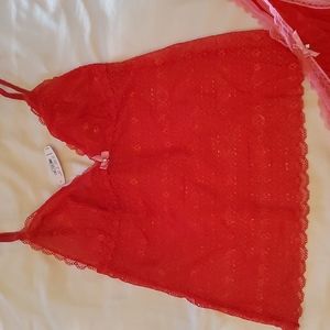 NWT Sexy red Pout lingerie